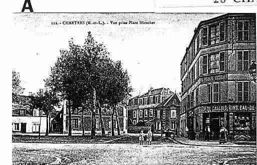 Ville de CHARTRES Carte postale ancienne