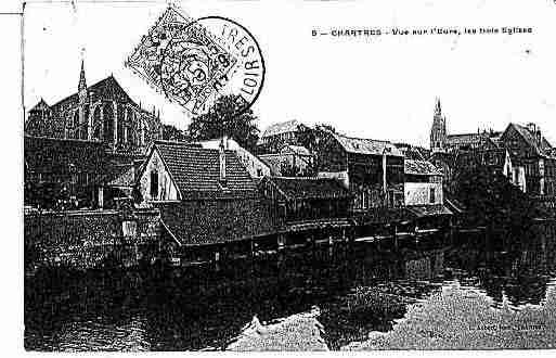 Ville de CHARTRES Carte postale ancienne