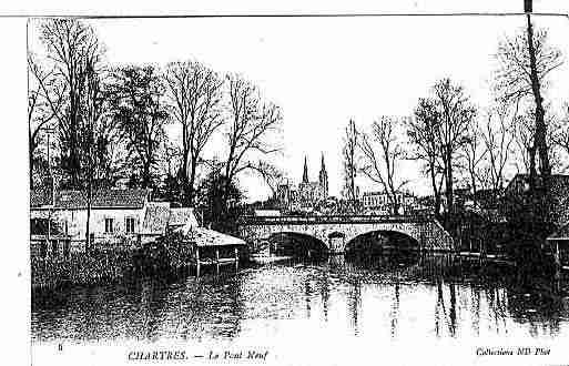 Ville de CHARTRES Carte postale ancienne