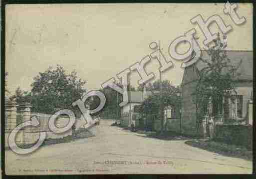 Ville de CHASSEMY Carte postale ancienne