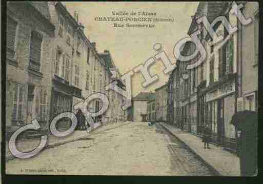 Ville de CHATEAUPORCIEN Carte postale ancienne