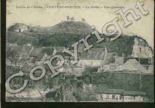 Ville de CHATEAUPORCIEN Carte postale ancienne