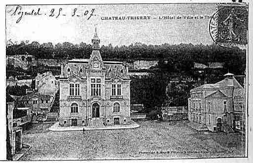 Ville de CHATEAUTHIERRY Carte postale ancienne