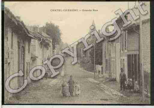 Ville de CHATEL Carte postale ancienne