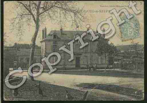 Ville de CHATELDENEUVRE Carte postale ancienne