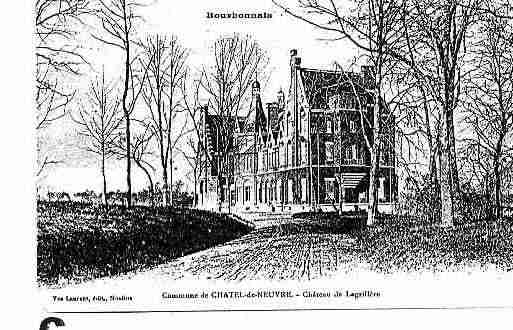 Ville de CHATELDENEUVRE Carte postale ancienne