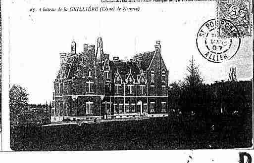 Ville de CHATELDENEUVRE Carte postale ancienne