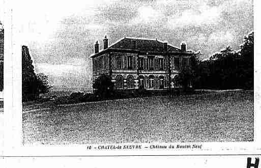 Ville de CHATELDENEUVRE Carte postale ancienne