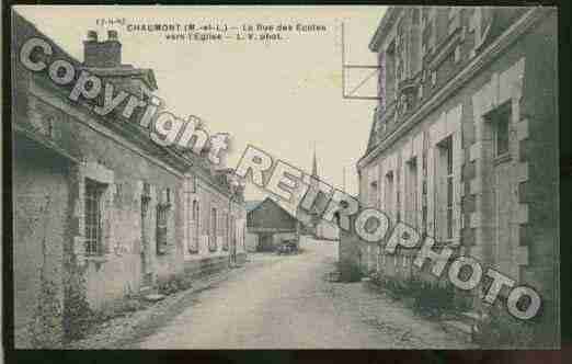 Ville de CHAUMONTD\\\'ANJOU Carte postale ancienne