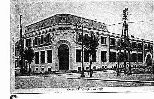 Ville de CHAUNY Carte postale ancienne