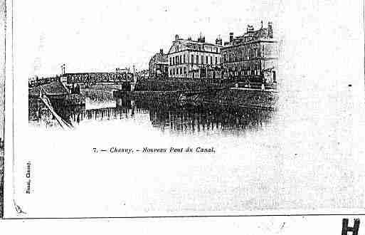 Ville de CHAUNY Carte postale ancienne