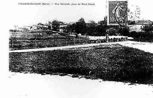 Ville de CHAVANGES Carte postale ancienne