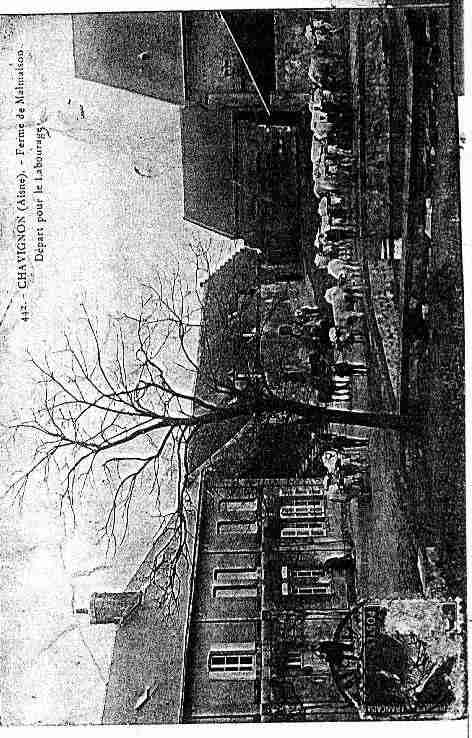 Ville de CHAVIGNON Carte postale ancienne Ville de CHAVIGNON Carte postale ancienne
