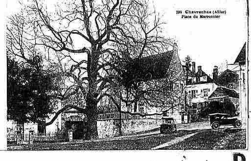 Ville de CHAVROCHES Carte postale ancienne