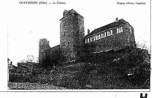 Ville de CHAVROCHES Carte postale ancienne