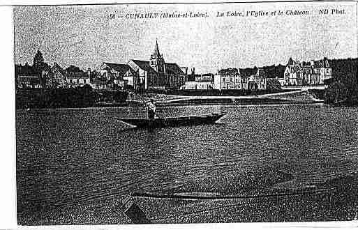 Ville de CHENEHUTTETREVESCUNAULT Carte postale ancienne