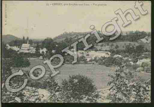 Ville de CHERET Carte postale ancienne