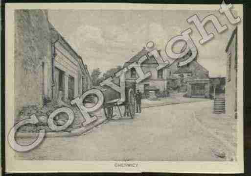 Ville de CHERYCHARTREUVE Carte postale ancienne