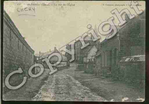 Ville de CHERYLESPOUILLY Carte postale ancienne