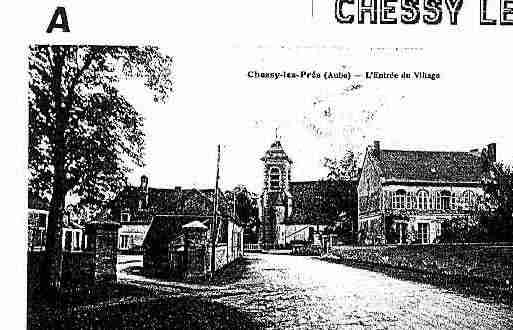 Ville de CHESSYLESPRES Carte postale ancienne