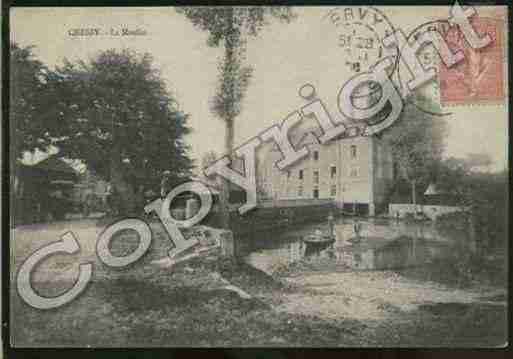 Ville de CHESSYLESPRES Carte postale ancienne