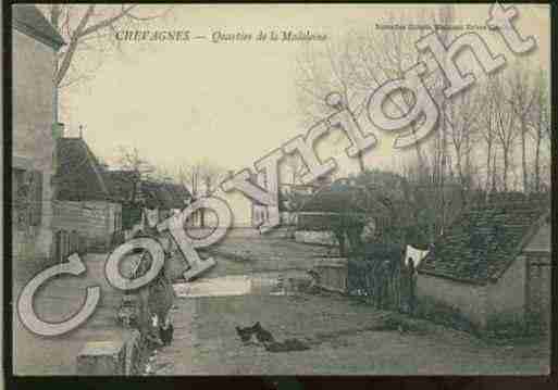 Ville de CHEVAGNES Carte postale ancienne