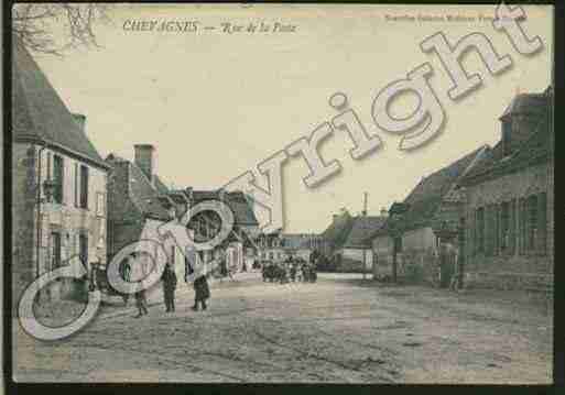 Ville de CHEVAGNES Carte postale ancienne