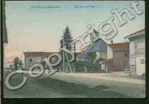 Ville de CHEVIERES Carte postale ancienne Ville de CHEVIERES Carte postale ancienne