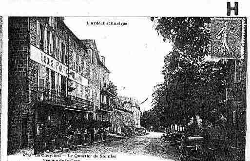 Ville de CHEYLARD(LE) Carte postale ancienne