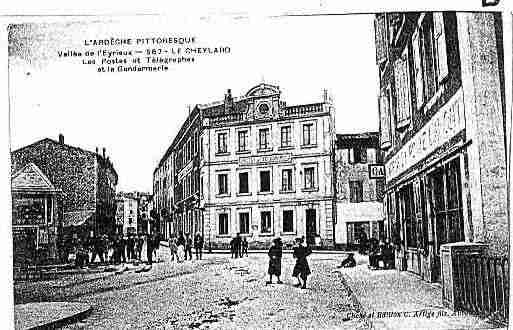 Ville de CHEYLARD(LE) Carte postale ancienne