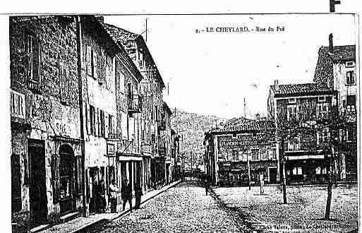 Ville de CHEYLARD(LE) Carte postale ancienne