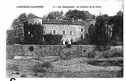 Ville de CHEYLARD(LE) Carte postale ancienne