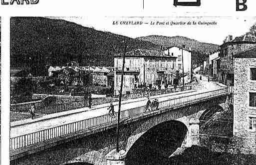 Ville de CHEYLARD(LE) Carte postale ancienne