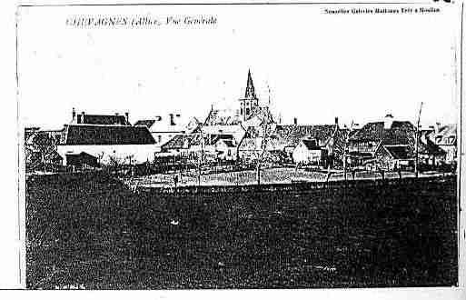 Ville de CHEZELLE Carte postale ancienne