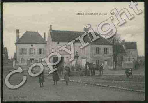 Ville de CHEZYENORXOIS Carte postale ancienne