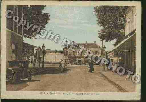 Ville de CHOLET Carte postale ancienne