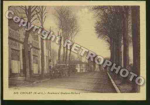 Ville de CHOLET Carte postale ancienne