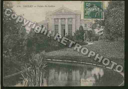 Ville de CHOLET Carte postale ancienne