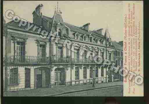 Ville de CHOLET Carte postale ancienne