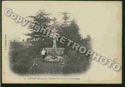 Ville de CHOLET Carte postale ancienne