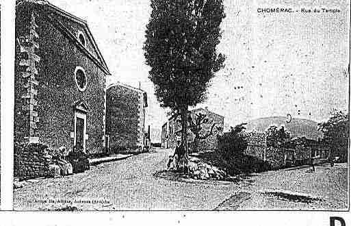 Ville de CHOMERAC Carte postale ancienne