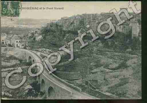 Ville de CHOMERAC Carte postale ancienne