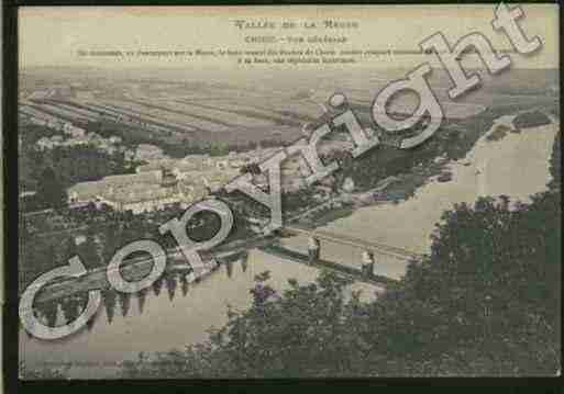 Ville de CHOOZ Carte postale ancienne