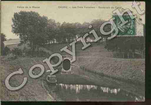 Ville de CHOOZ Carte postale ancienne