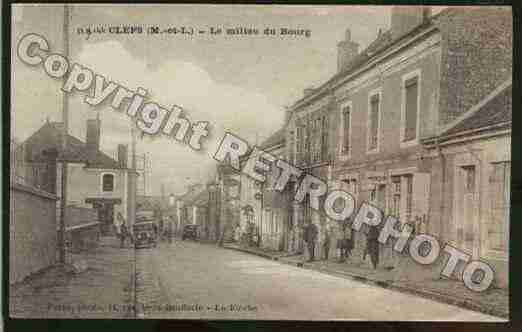 Ville de CLEFS Carte postale ancienne