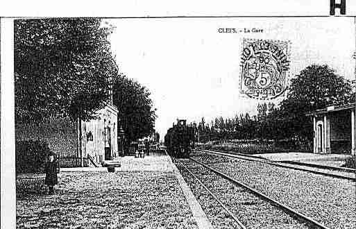 Ville de CLERE Carte postale ancienne