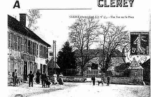 Ville de CLEREY Carte postale ancienne