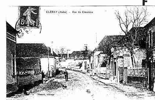 Ville de CLEREY Carte postale ancienne