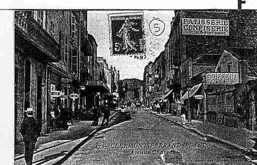 Ville de CLERMONTFERRAND Carte postale ancienne