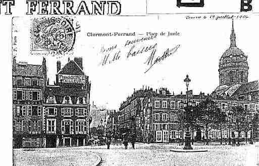 Ville de CLERMONTFERRAND Carte postale ancienne